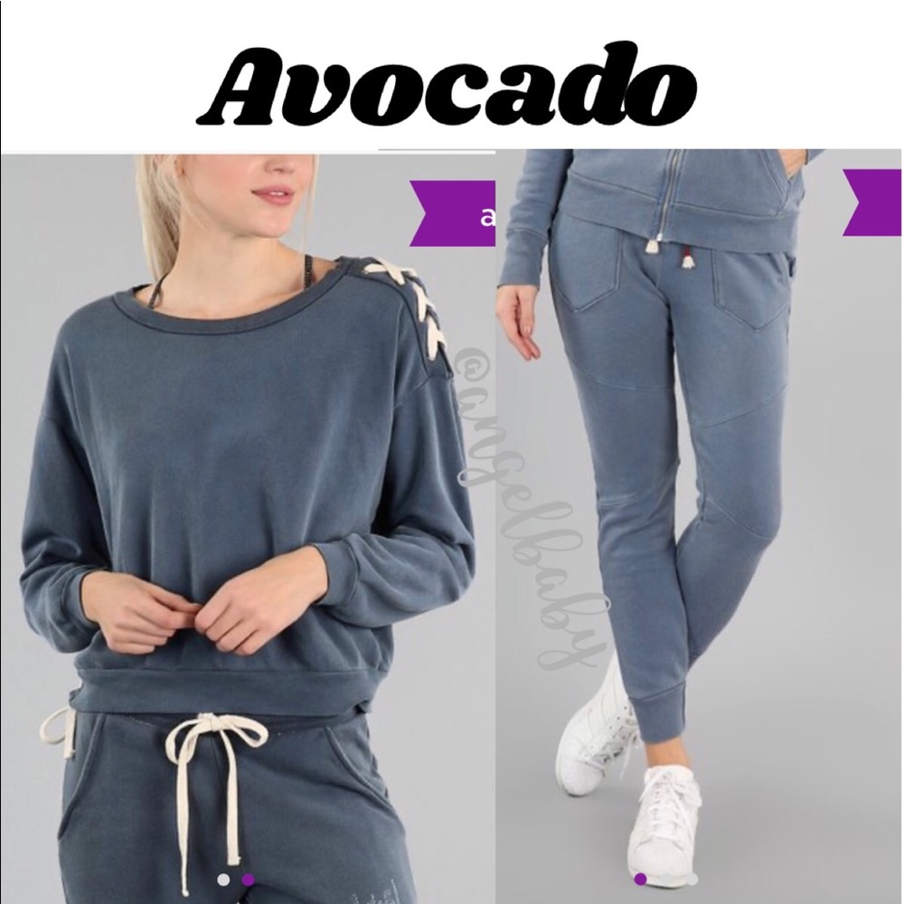 Avocado hoodie and jogger set! - Picture 10 of 14